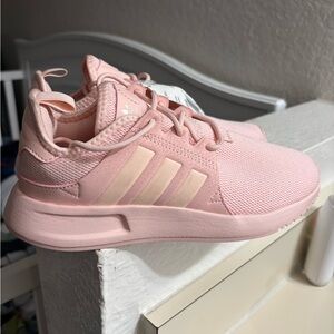 Adidas Kids Light Pink Sneakers